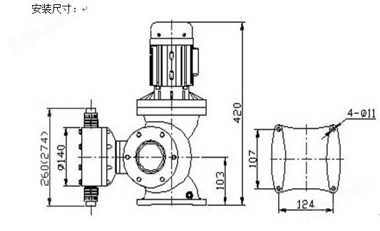JBM系列机械隔膜计量泵(图3)