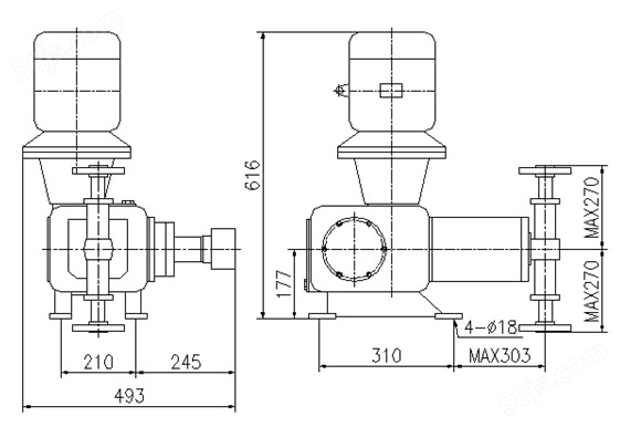 J-D系列柱塞式计量泵(图4)