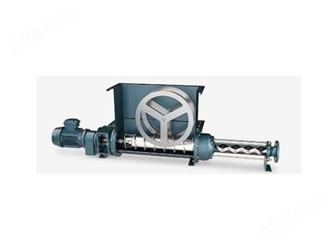 BF泵—1种带有料斗与螺旋送料器的单螺杆泵