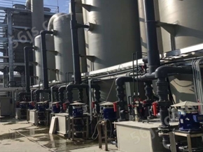 PVDF耐高温氟塑料立式泵废水输送案例