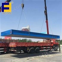 沧州方正衡器有限公司研制的汽车液压翻板卸车机高速高效安全可靠