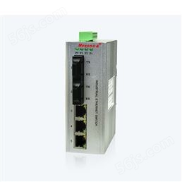 MIE-1205 3FE+2F卡轨式百兆非网管工业以太网交换机