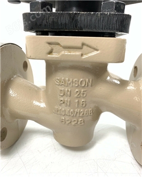 萨姆森Samson 3321调节阀带3372电气执行机构