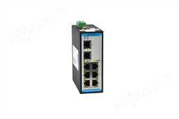 Carat10-D8TX-D2C 卡轨式非网管工业以太网交换机