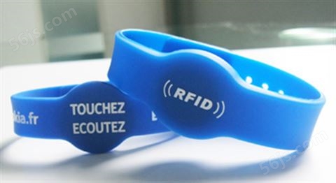 圆形 RFID硅胶手腕带